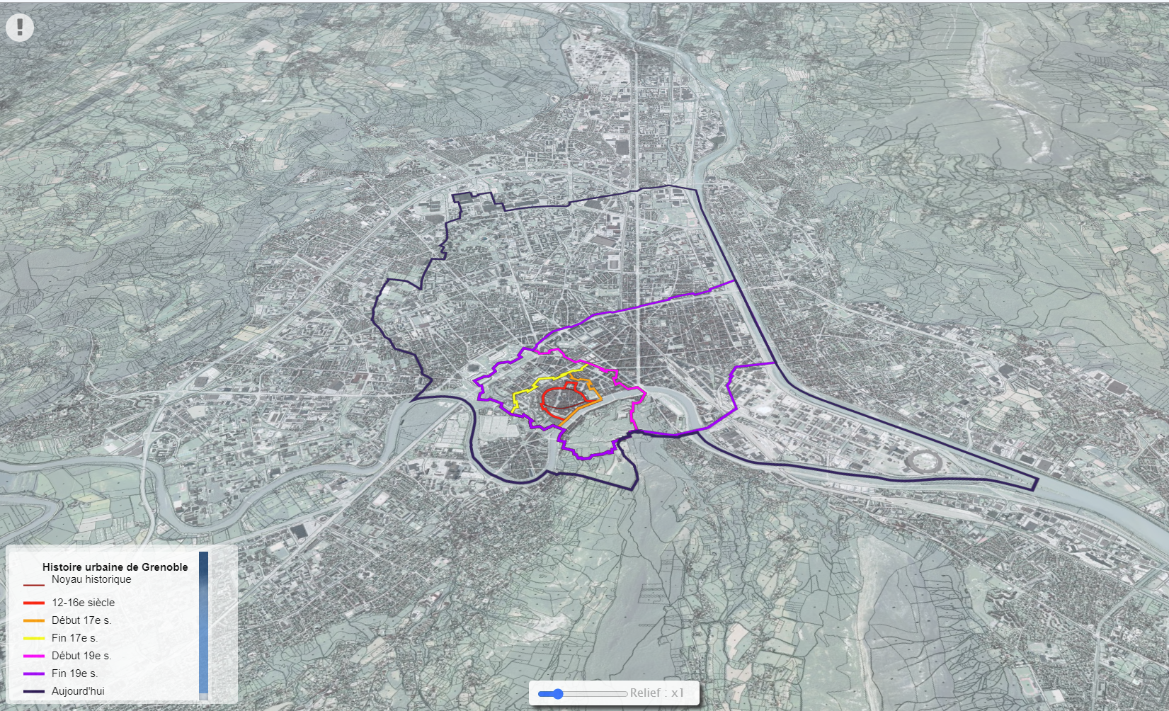 Grenoble : histoire urbaine